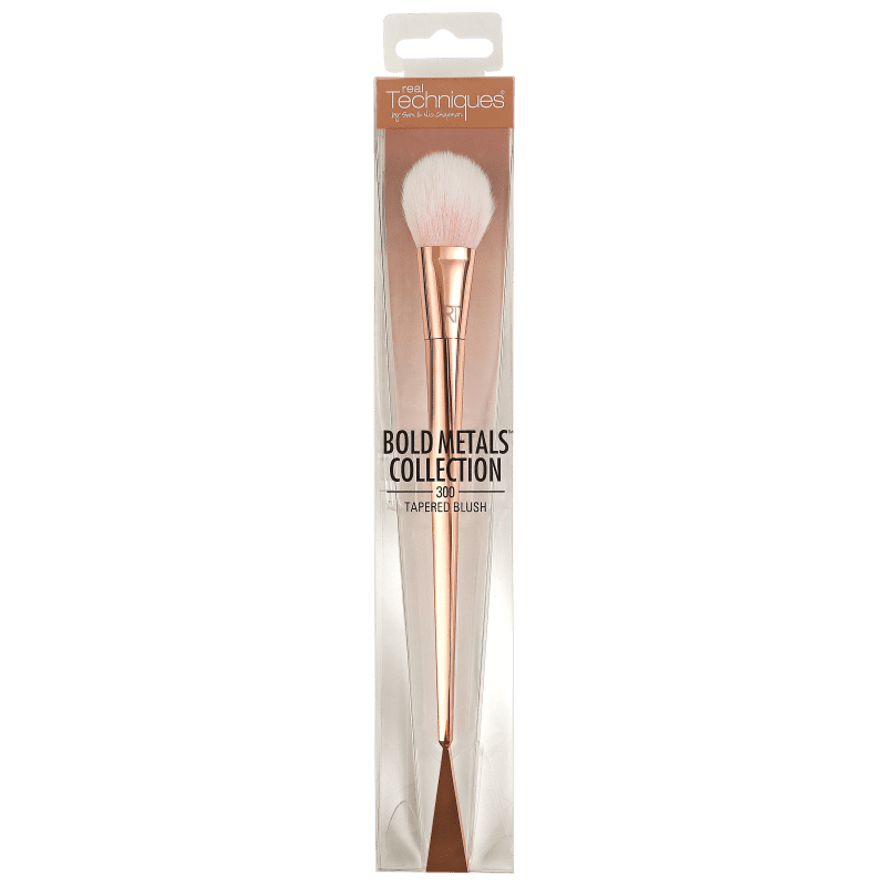 Real Techniques Bold Metals 300 Tapered Blush - Pincel Facial