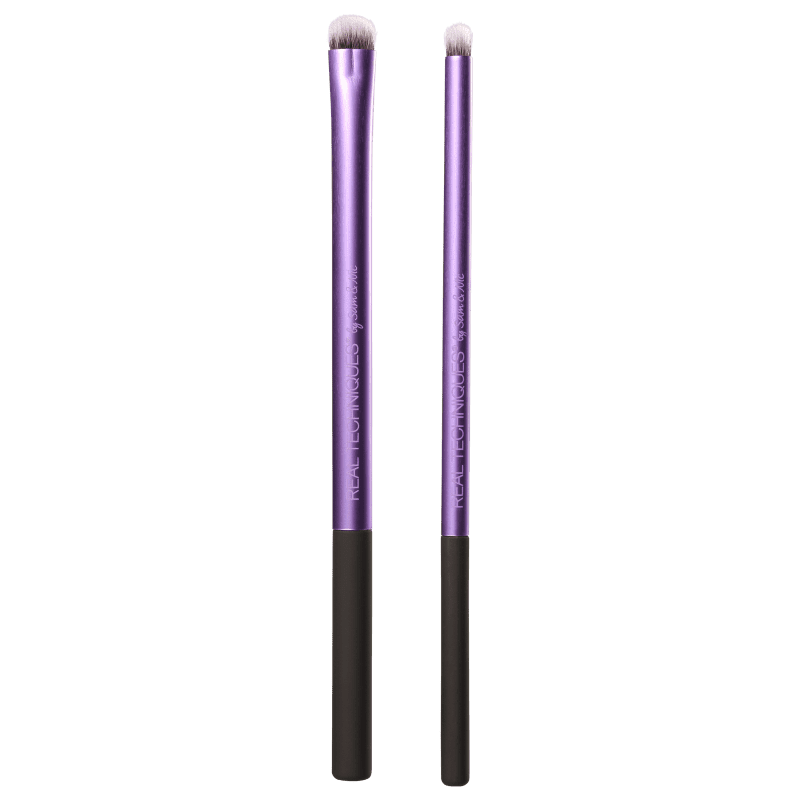 Real Techniques Kit de Pincéis Eye Smudge + Diffuse (3 Produtos)