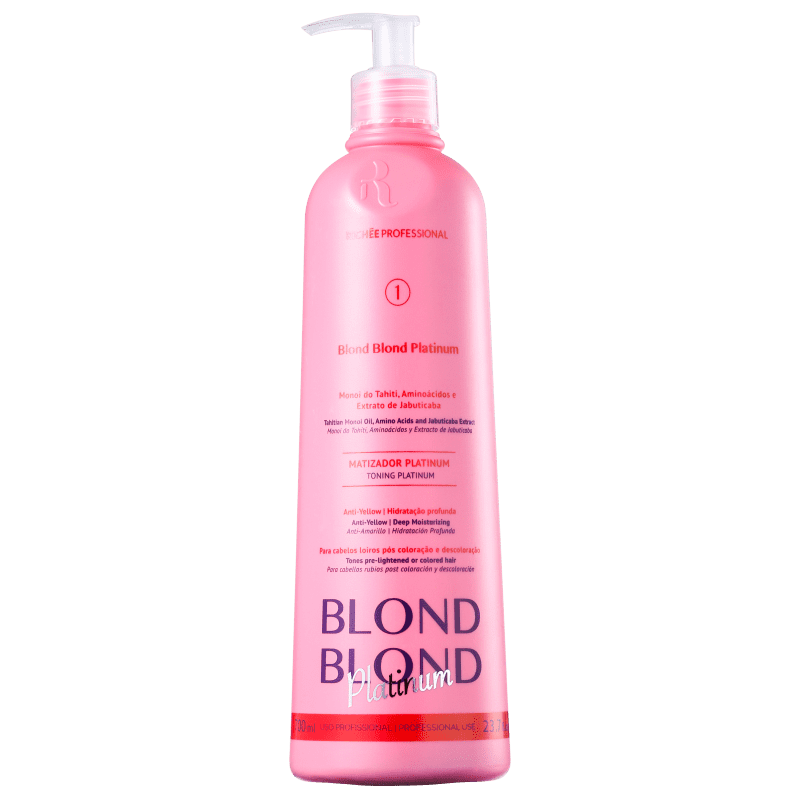 Richée Professional Blond Blond Platinum - Máscara Matizadora 700ml
