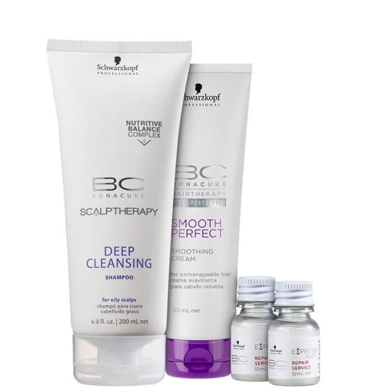 Kit Schwarzkopf Professional BC Bonacure Repair Rescue Ritual Reconstrução Imediata (3 Produtos)