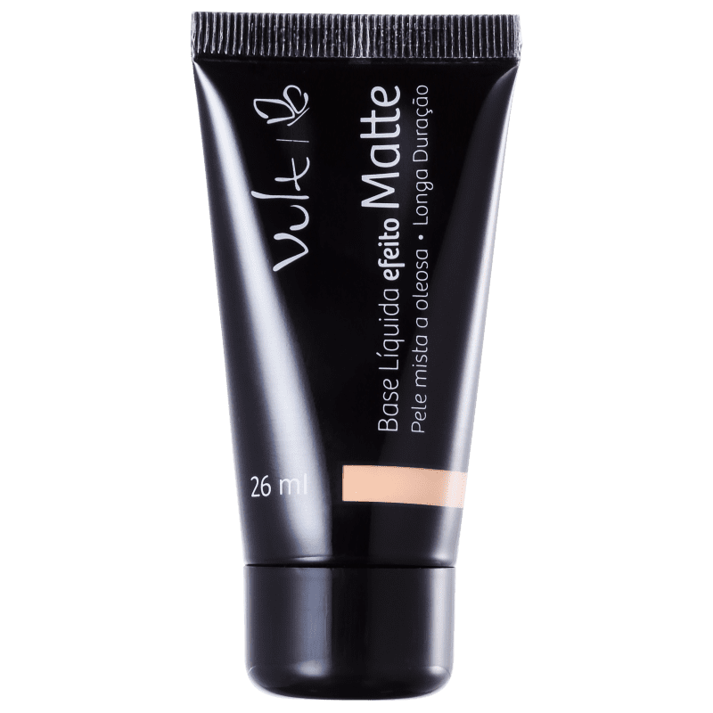Vult Make Up Efeito Matte 04 Bege - Base Líquida 26ml