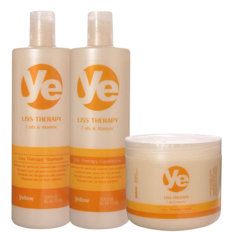 Kit Yellow Liss Therapy Trio (3 Produtos)