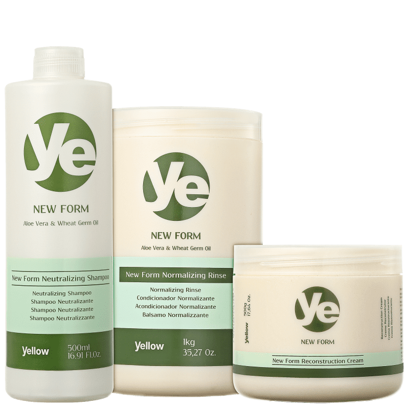 Yellow New Form Trio Kit (3 Produtos)
