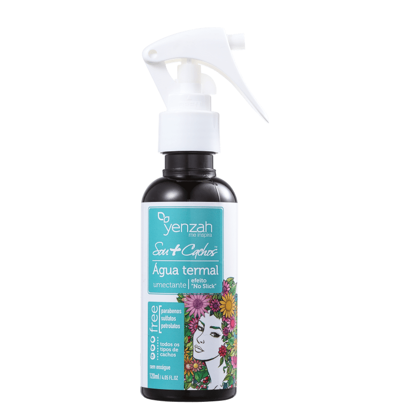 Yenzah Sou+Cachos Água Termal - Umidificador de Cachos 120ml