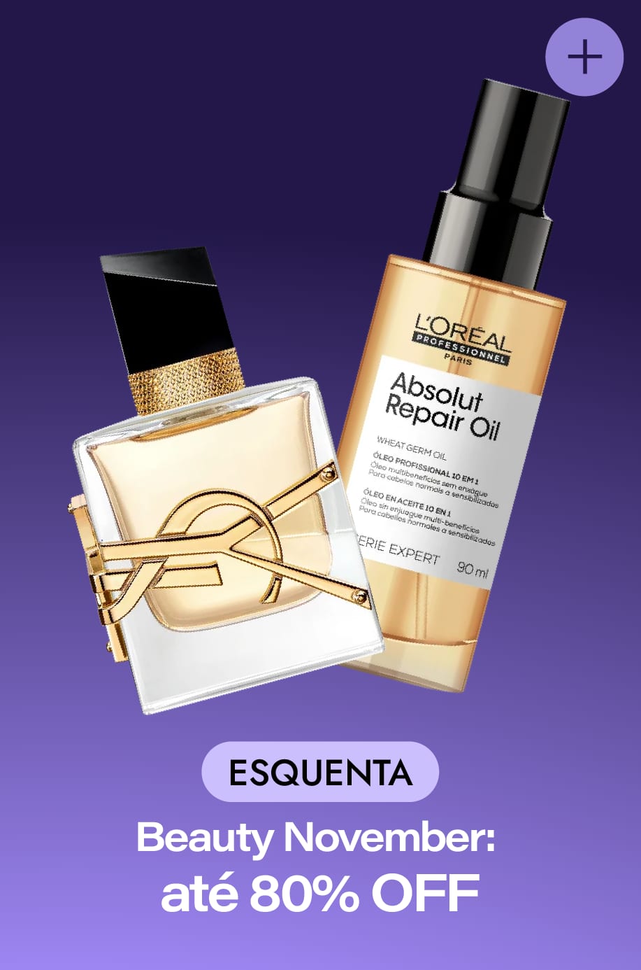 Esquenta Beauty November: até 80% OFF