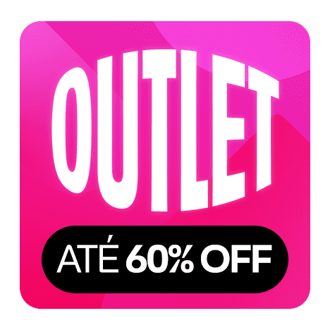 Outlet até 60% OFF