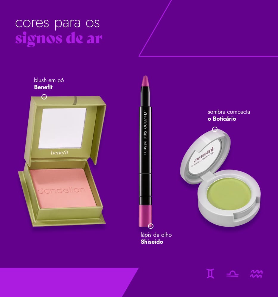 As cores de cada signo: descubra qual é a sua!