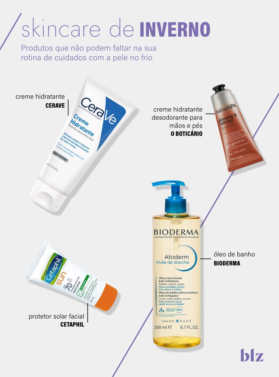 Skincare de inverno: como cuidar da pele nos dias frios