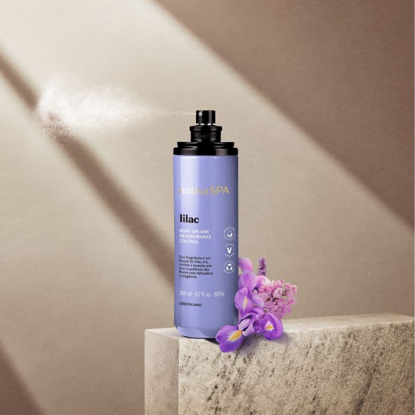 Body Splash Nativa SPA Lilac