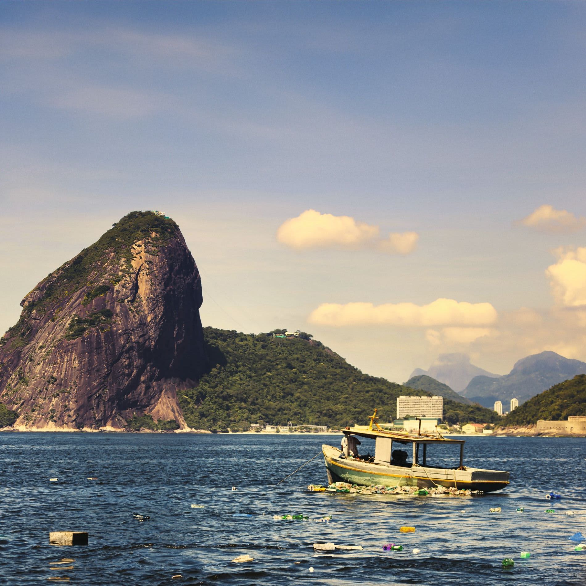 Paisagem da Baía do Guanabara