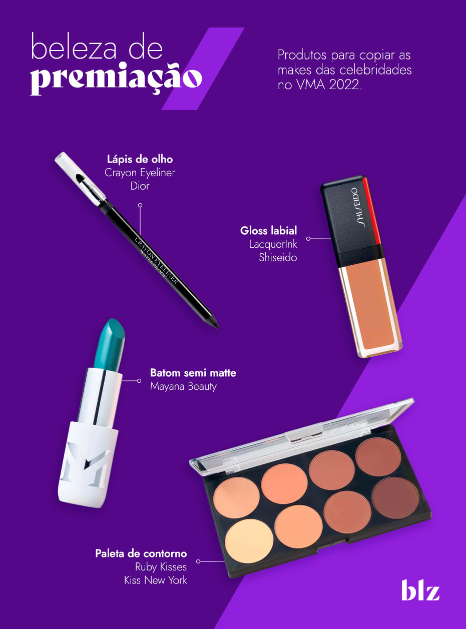 VMA 2022: os destaques de beleza da premiação