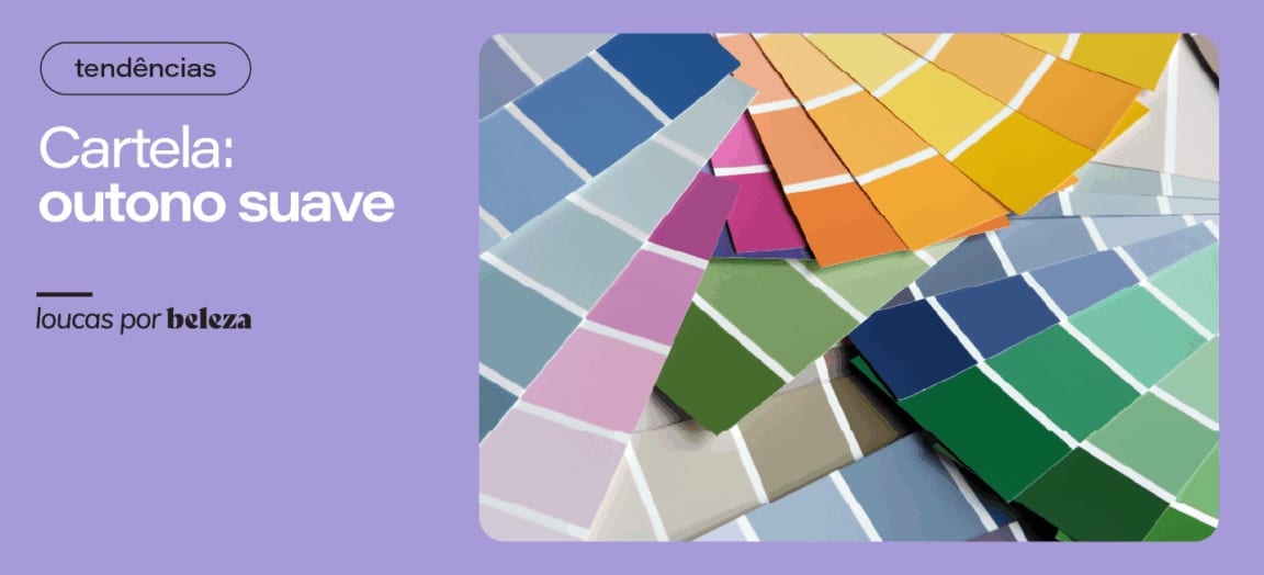 Cartela Outono suave: cores, características, tons de cabelo e maquiagem