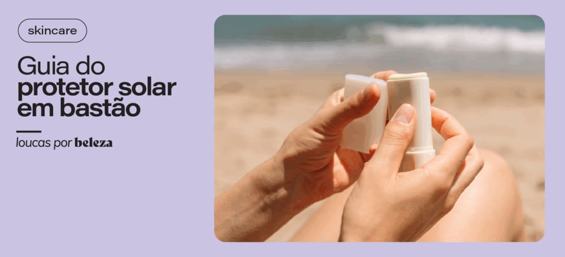 Como usar protetor solar em bastão?