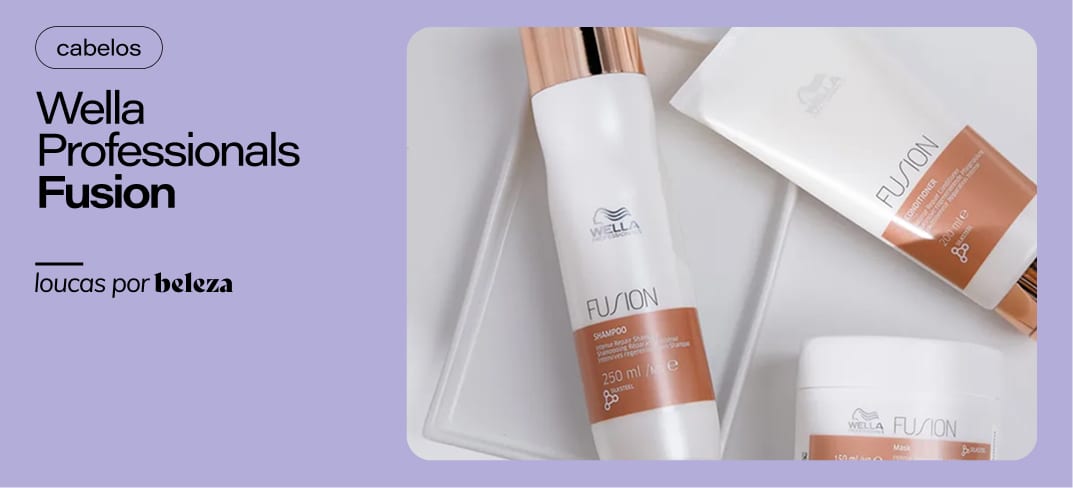 Danos severos? Conheça o tratamento de reparação de Wella Fusion