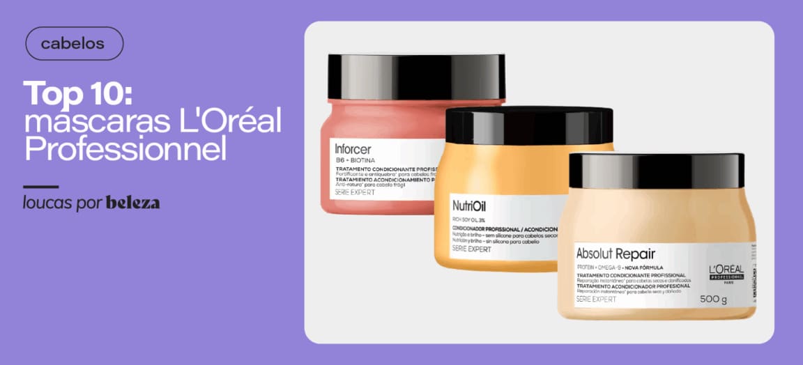 10 máscaras capilares de L’Oréal Professionnel mais vendidas