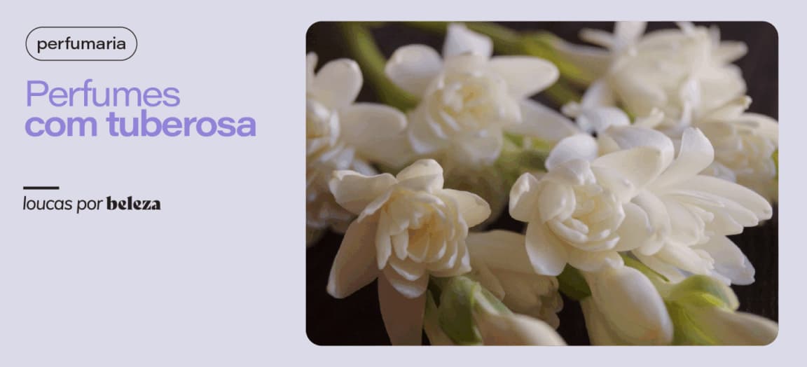 Perfumes com tuberosa: opções femininas, masculinas e unissex