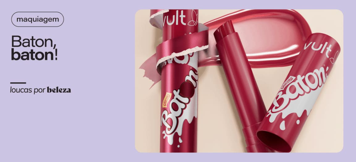 Edição limitada: Vult e Baton Garoto chegaram com a collab mais doce (e nostálgica) do ano
