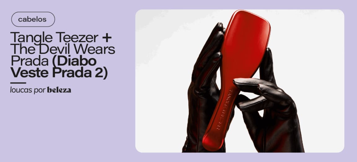 Domine o frizz com a edição limitada de Tangle Teezer e The Devil Wears Prada (Diabo Veste Prada 2)