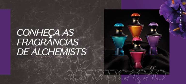 O Boticário reúne a excelência da perfumaria mundial em Alchemists