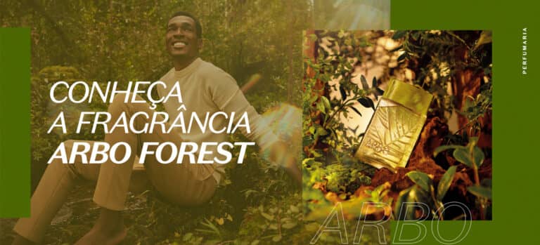 Arbo Forest é um verdadeiro “banho de floresta”, conheça a fragrância