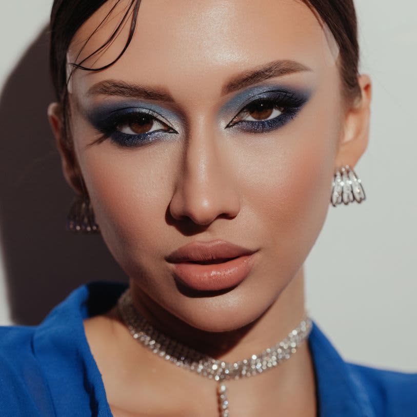 Maquiagem azul para madrinha Maquiagem azul para madrinha