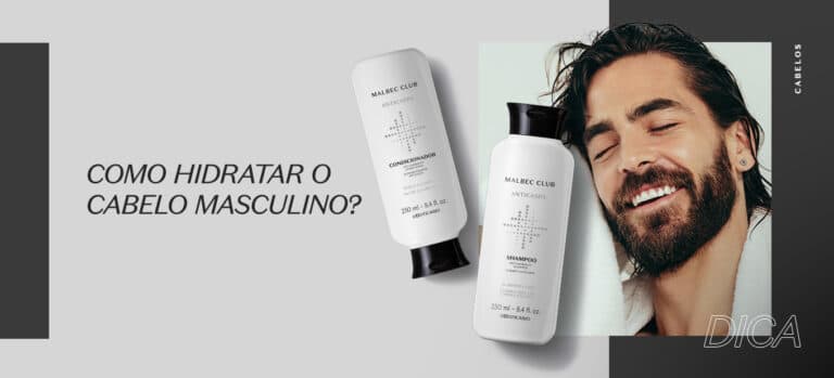 Como hidratar o cabelo masculino