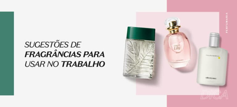 Fragrâncias para trabalho