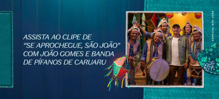 João Gomes e ​Banda de Pífanos de Caruaru lançam música em homenagem ao São João