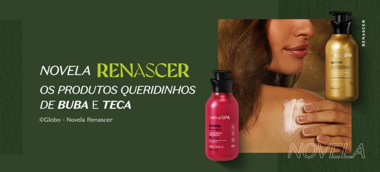 Novela Renascer os produtos queridinhos de Buba e Teca