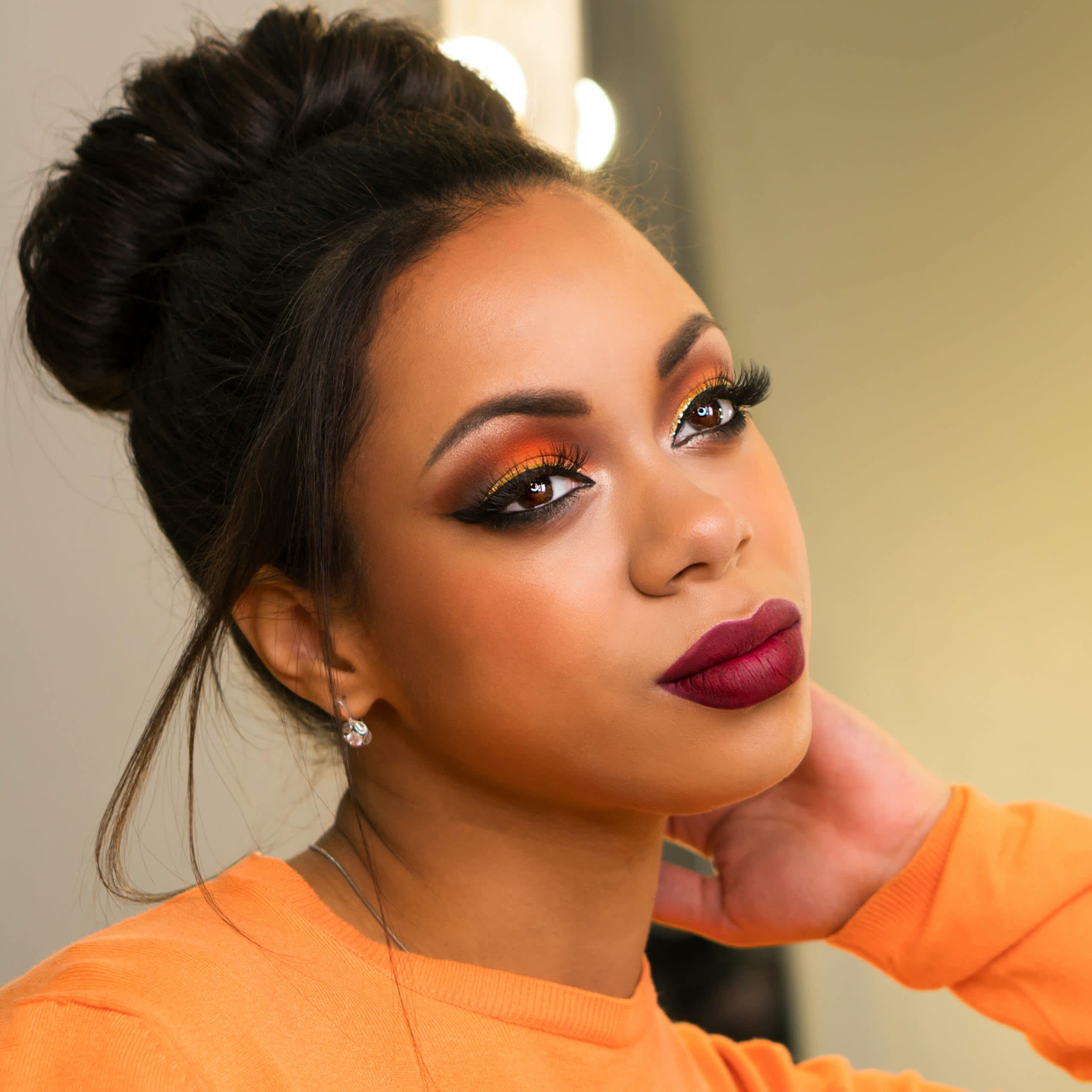 Blush pêssego em Make Tudo