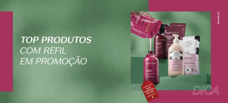 Produtos com Refis em promoção