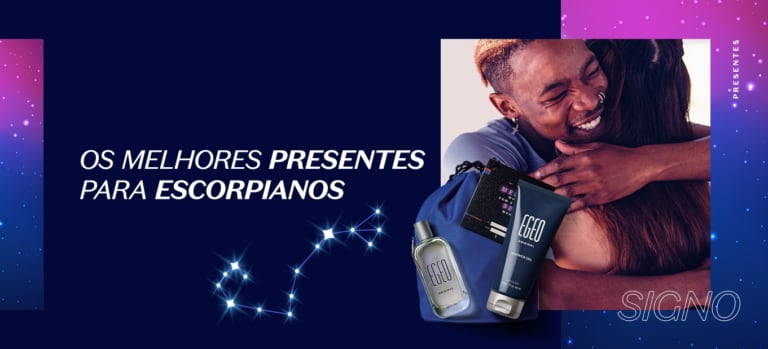 Melhores presentes para escorpianos
