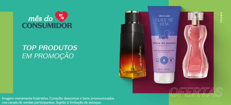 Mês do consumidor: top produtos em promoção