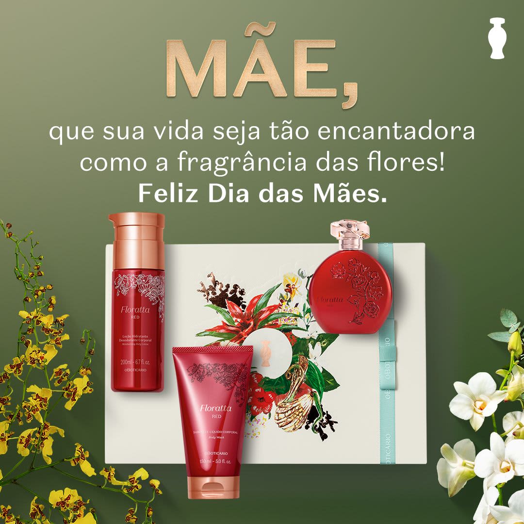 Mãe, que sua vida seja tão encantadora como a fragrância das flores! Feliz Dia das Mães