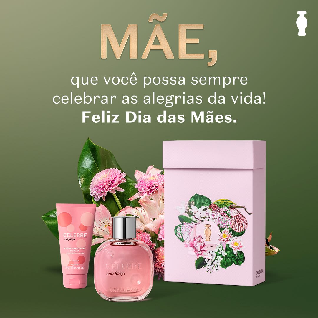 Mãe, que você possa sempre celebrar as alegrias da vida! Feliz Dia das Mães