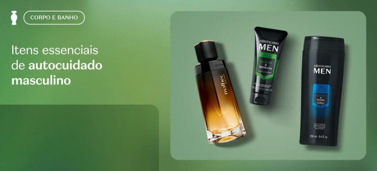 Itens de autocuidado masculino que todo homem precisa ter para torcer com confiança