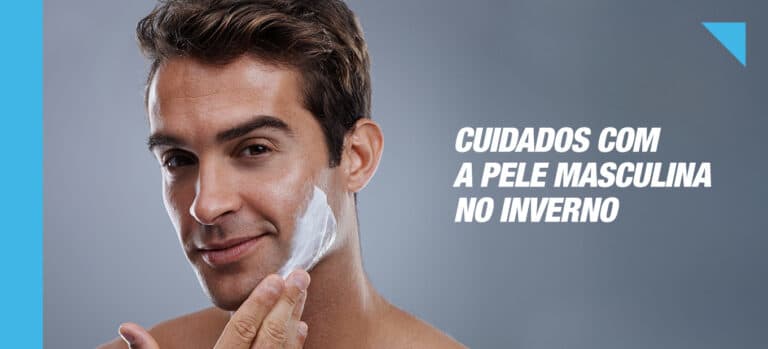 Cuidados com a pele masculina no inverno