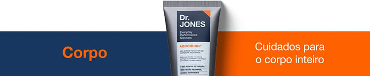 Imagem de produtos da Dr. JONES, na categoria Corpo.