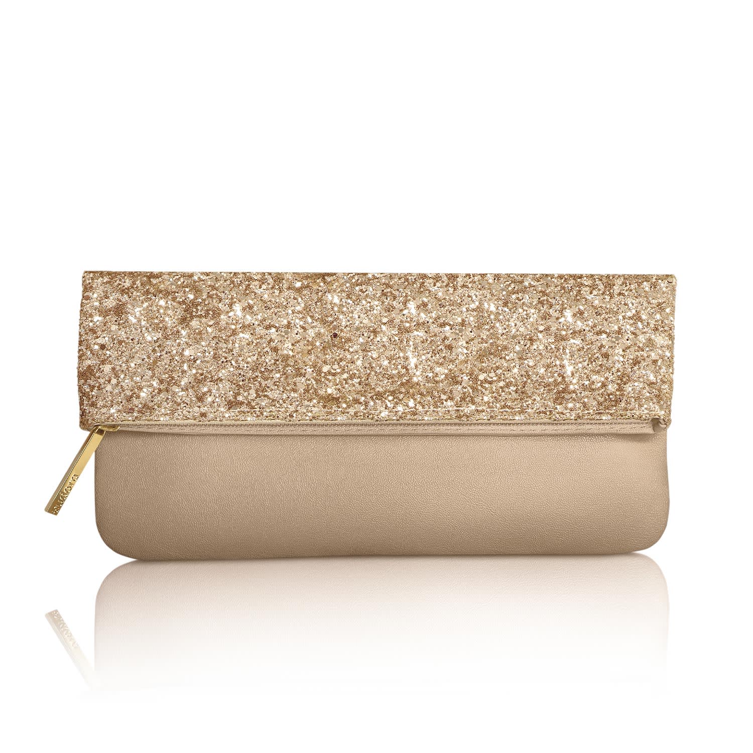 Clutch Luxo Dourado Eudora