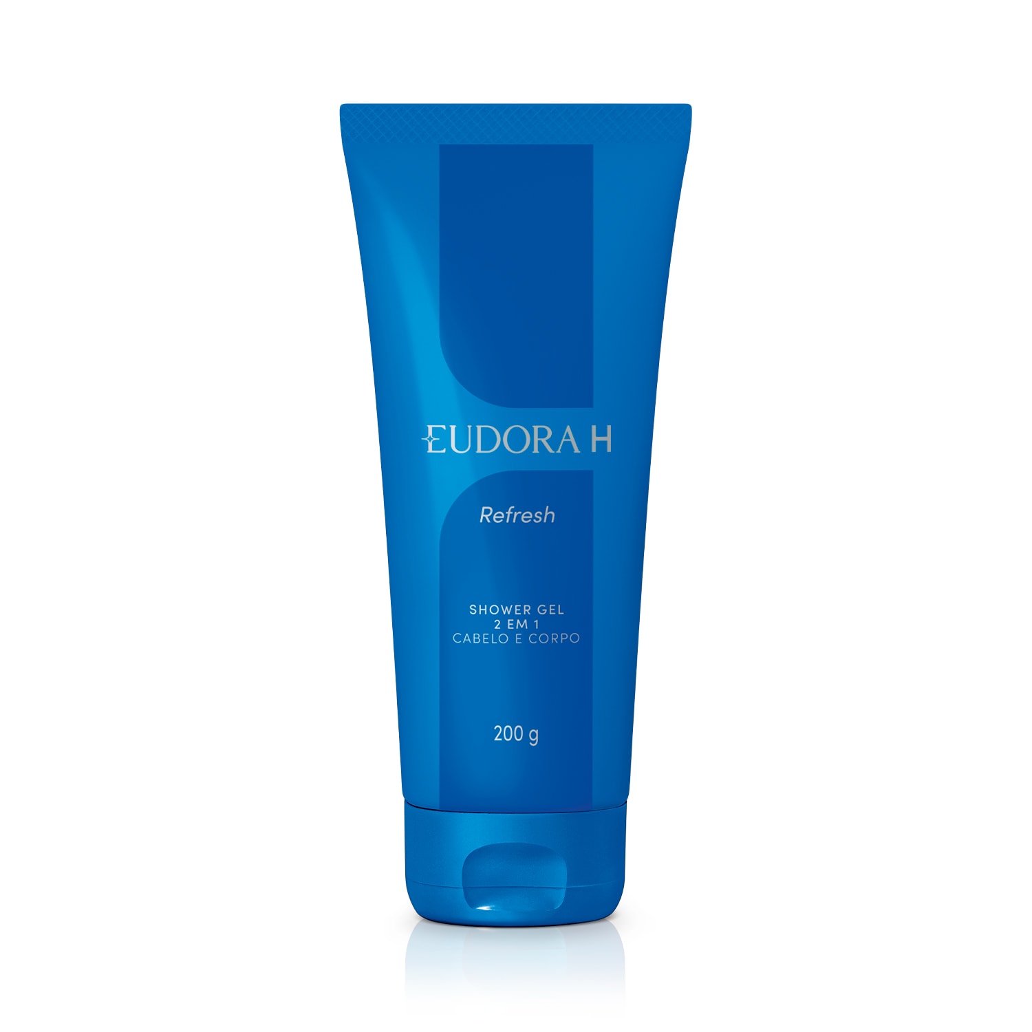 Shower Gel 2 Em 1 Cabelo E Corpo Eudora H Refresh 200G