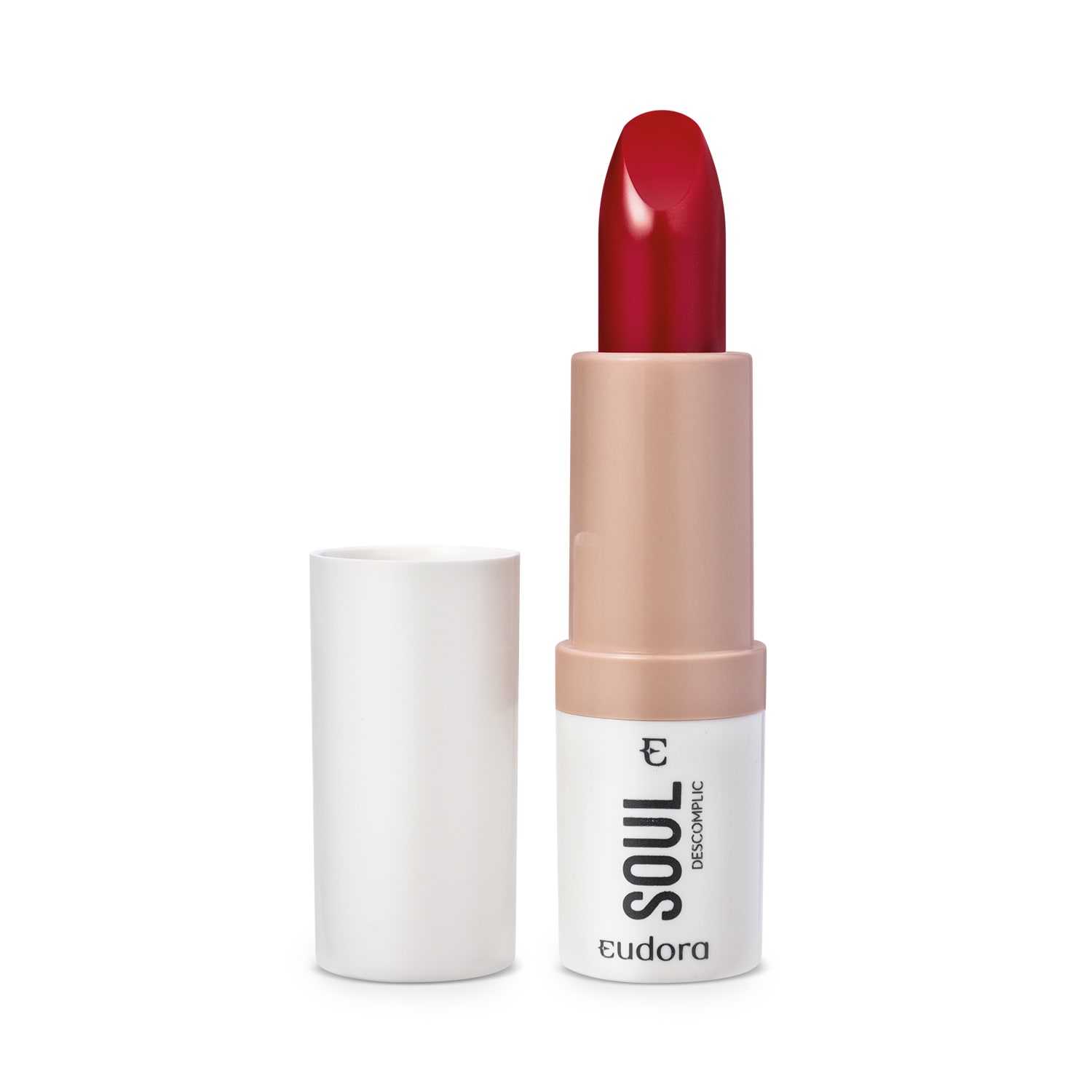 Batom Efeito Natural Vermelho Descomplicado Soul Descomplic 4G