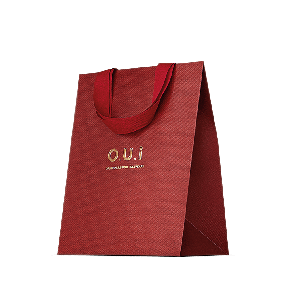 O.U.I Sacola Vermelha Presentear P