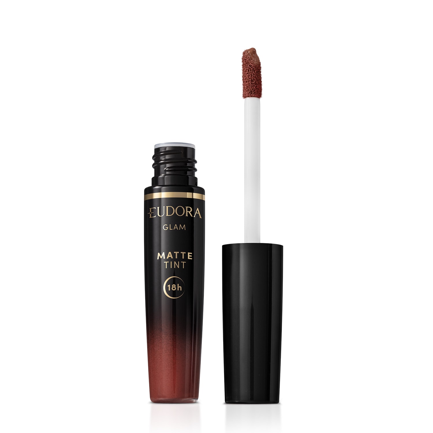 Batom Líquido Castanho Divino Glam Matte Tint 4G