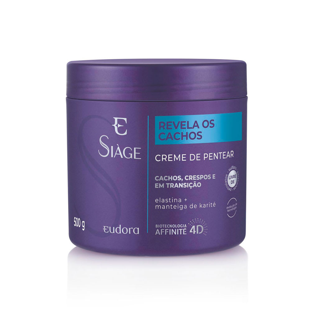 Creme Para Pentear Siàge Revela Os Cachos 500G