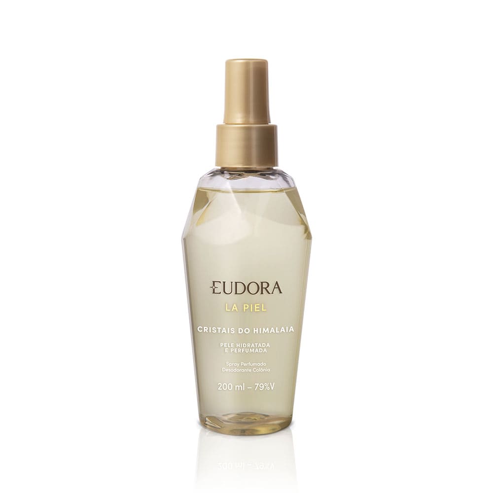 Spray Perfumado Corporal Desodorante Colônia La Piel Cristais Do Himalaia 200Ml