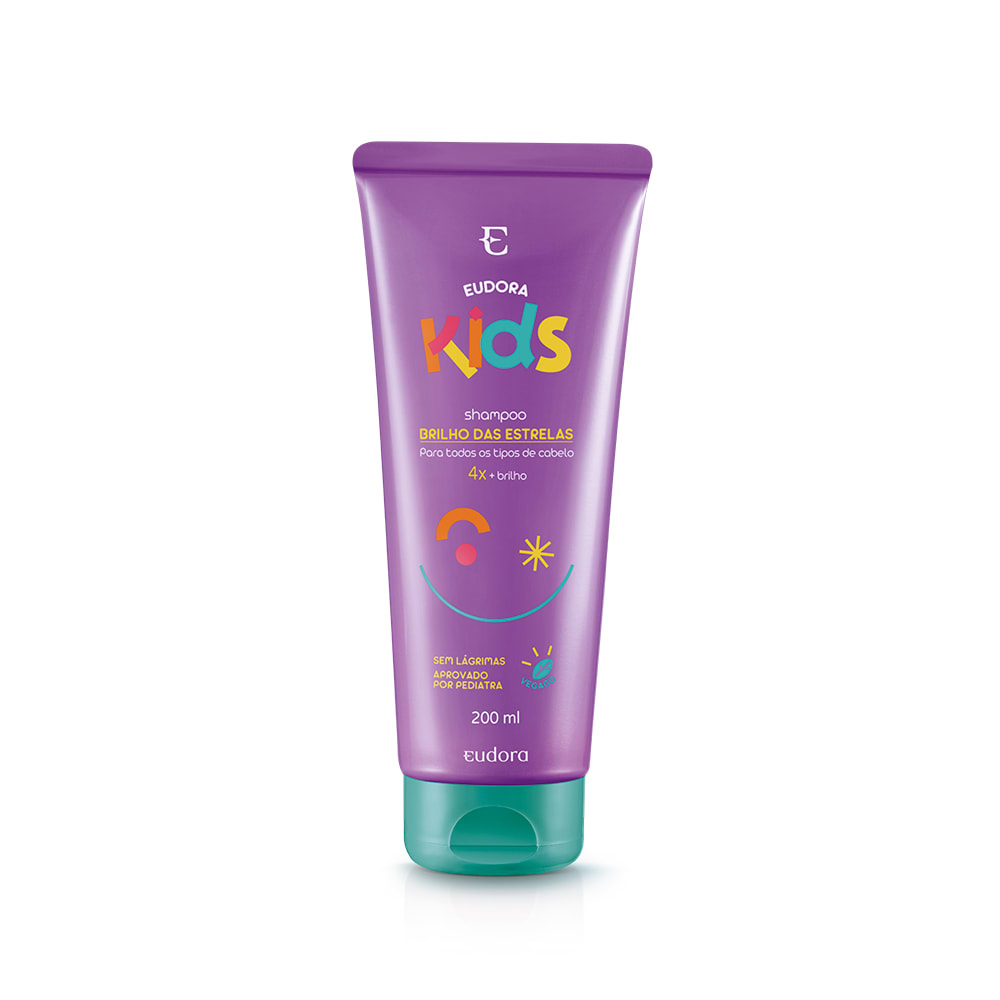 Shampoo Brilho Das Estrelas Eudora Kids 200Ml