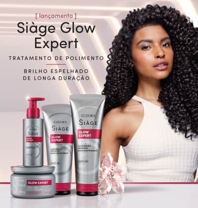 Siàge Glow Expert Eudora Linha Disciplinante para Cabelos