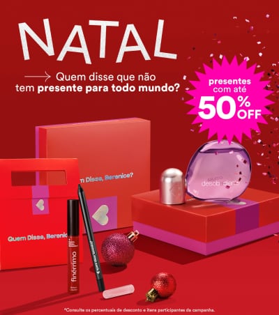 Quem Disse, Berenice?  Presentes de Natal com até 50%OFF