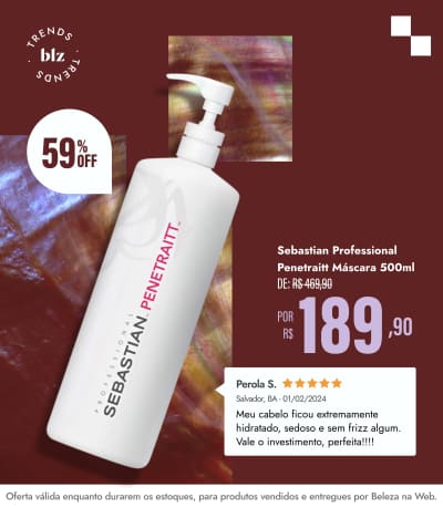 Sebastian Professional Penetraitt - Máscara de Tratamento Reconstrutor 500ml