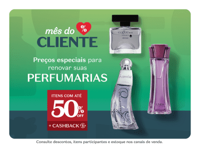 Perfumaria: Perfume, Eau de Parfum e mais | O Boticário
